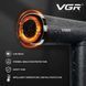 Професійний фен для волосся з іонізацією та дифузором VGR V-640HD потужністю 1900 Вт із холодним обдуванням Black R-V-640HD фото 5